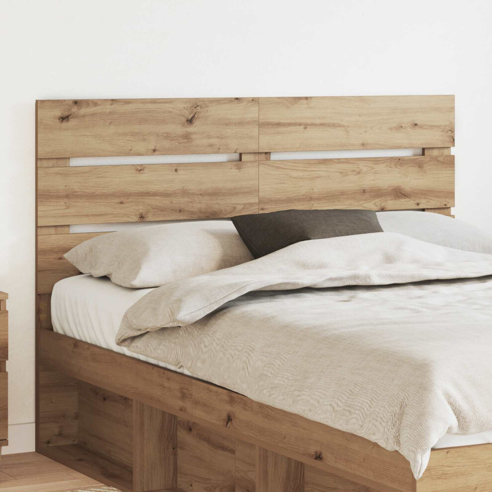 Vidaxl Headboard Artisan Oak Engineered Wood