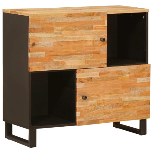 VidaXL vidaXL Side Cabinet Brown 80 x 33 x 75 cm Solid Mango Wood