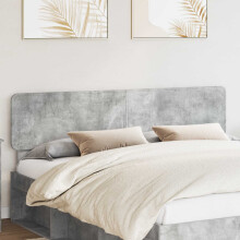 vidaXL Headboard Concrete Grey Engineered wood