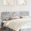 VidaXL vidaXL Headboard Concrete Grey Engineered wood 1