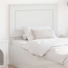 vidaXL Headboard White 100 cm Engineered Wood