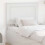 VidaXL vidaXL Headboard White 100 cm Engineered Wood 1