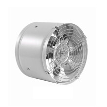 (8 inch, White) Commercial Grade Kitchen Extractor Fan with Heavy Duty Metal Base for Home and Restaurant Exhaust Systems