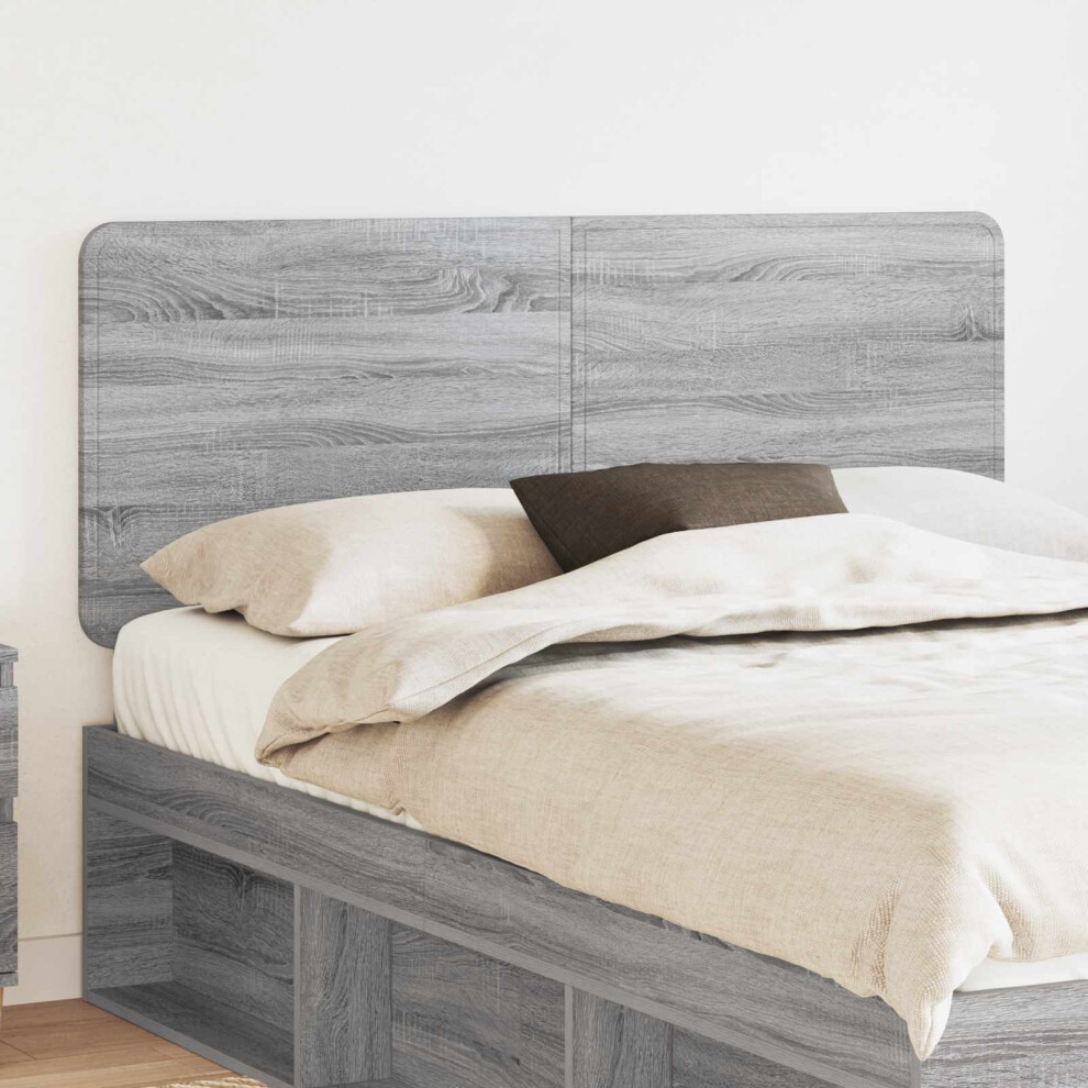 Vidaxl Headboard Sonoma Engineered Wood Grey