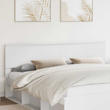vidaXL Headboard White Engineered wood