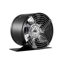 (7 inch, Black) Commercial Grade Kitchen Extractor Fan with Heavy Duty Metal Base for Home and Restaurant Exhaust Systems