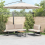 VidaXL vidaXL Coffee Table Black and Brown 55 x 55 x 35 cm 1