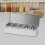 (5 Grids) Stainless Steel Condiment Server Organizer Condiment Bar Storage Containers for 2