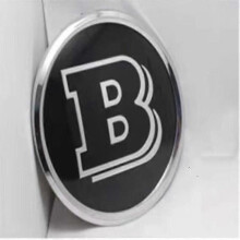 (W204, SS) For Mercedes Benz New C-class E-class Gle Gls Gla Cla Mlgl Glc Retrofit Mirror Face Emblem Front Face 3d Large Emblem