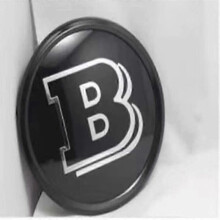 (W204, SB) For Mercedes Benz New C-class E-class Gle Gls Gla Cla Mlgl Glc Retrofit Mirror Face Emblem Front Face 3d Large Emblem