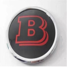 (W204, RS) For Mercedes Benz New C-class E-class Gle Gls Gla Cla Mlgl Glc Retrofit Mirror Face Emblem Front Face 3d Large Emblem