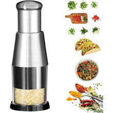 Manual Pressed Chopper, Garlic Press Parsley Chopper Onion Chopper Dicer, Mini
