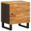 VidaXL vidaXL Bedside Cabinet Brown 40 x 33 x 46 cm Solid Mango Wood 1