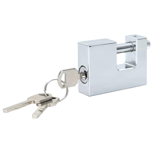 VidaXL vidaXL Padlock 12 pcs Silver Steel 1