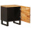 VidaXL vidaXL Bedside Cabinet Brown 40 x 33 x 46 cm Solid Mango Wood 2