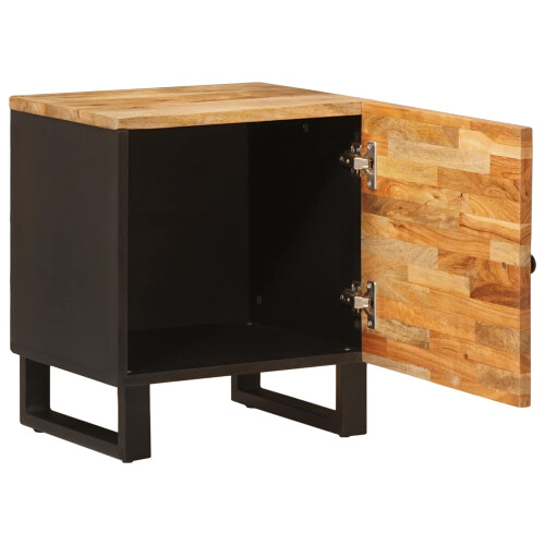 VidaXL vidaXL Bedside Cabinet Brown 40 x 33 x 46 cm Solid Mango Wood 1