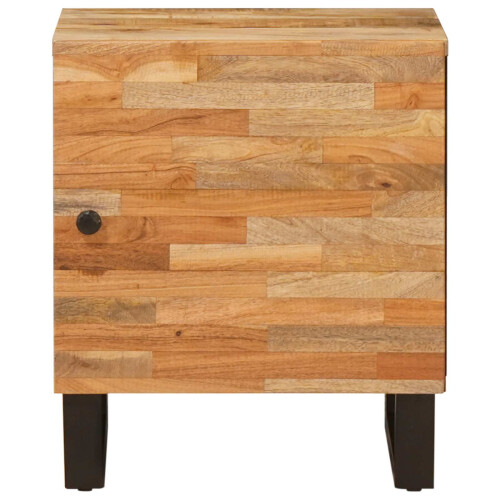 VidaXL vidaXL Bedside Cabinet Brown 40 x 33 x 46 cm Solid Mango Wood 2