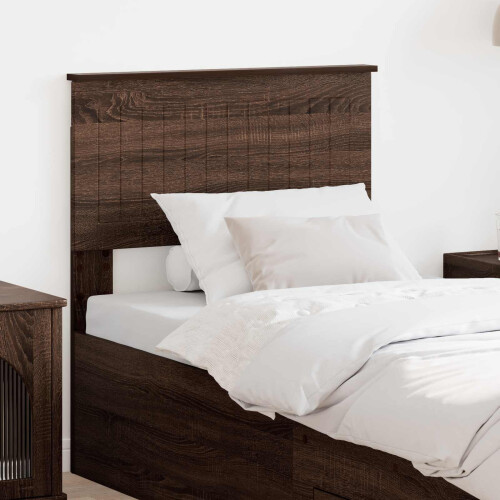 VidaXL vidaXL Headboard Brown Oak Engineered wood