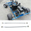 Steel Alloy Steering Tie Rod Adjustable 345mm 4