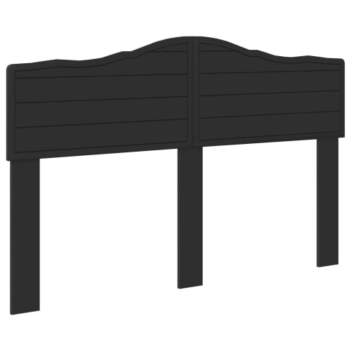 VidaXL vidaXL Headboard Black Oak Engineered wood 1