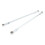 Steel Alloy Steering Tie Rod Adjustable 345mm 7