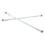 Steel Alloy Steering Tie Rod Adjustable 345mm 17