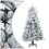 VidaXL vidaXL Artificial Hinged Christmas Tree Snow Flocked White 150 cm 2