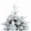 VidaXL vidaXL Artificial Hinged Christmas Tree Snow Flocked White 120 cm 4