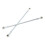 Steel Alloy Steering Tie Rod Adjustable 345mm 21