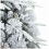 VidaXL vidaXL Artificial Hinged Christmas Tree Snow Flocked White 150 cm 5