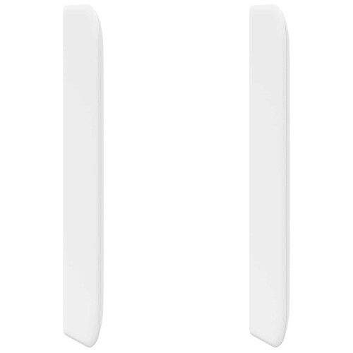 VidaXL vidaXL Headboard Ear White 80 x 16 x 4 cm PVC 1