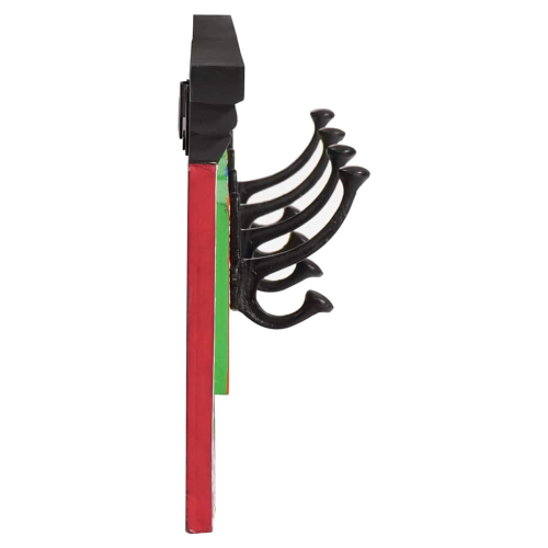 VidaXL vidaXL Coat Rack Black 80 x 25 x 2 cm Solid Mango Wood 1