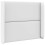 VidaXL vidaXL Headboard Ear White 80 x 16 x 4 cm PVC 3