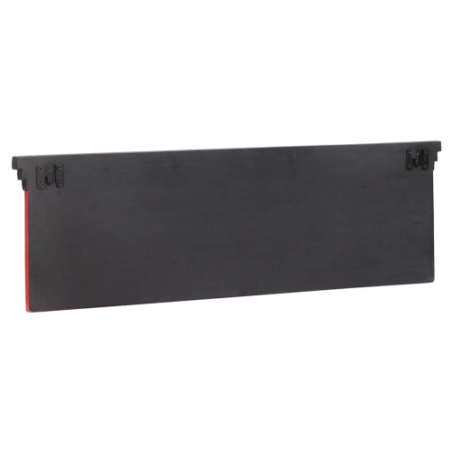 VidaXL vidaXL Coat Rack Black 80 x 25 x 2 cm Solid Mango Wood 2