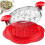 Chicken Shredder Large Chicken Breast Shredder Tool  with Brush&Fork, Visible 1