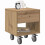 VidaXL vidaXL Bedside Table 2 pcs Artisan Oak 40.5 x 40 x 48 cm 3