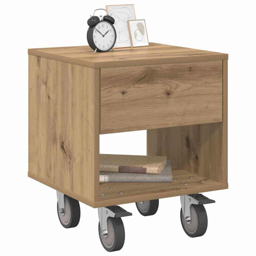 VidaXL vidaXL Bedside Table 2 pcs Artisan Oak 40.5 x 40 x 48 cm 2