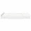 VidaXL vidaXL Storage Bed Frame White 150 x 200 cm Engineered Wood 5