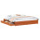 VidaXL vidaXL Bed Frame with Drawer Wax Brown 180 x 200 cm Solid Pine Wood 2
