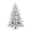 VidaXL vidaXL Artificial Hinged Christmas Tree Snow Flocked White 210 cm 3