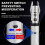 (Green) Lightsaber Style Kitchen Torch Lighter With Adjustable Flame Butane Refillable Design For Cooking Baking And Culinary Use 2