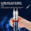 (Silver) Lightsaber Style Kitchen Torch Lighter With Adjustable Flame Butane Refillable Design For Cooking Baking And Culinary Use 4