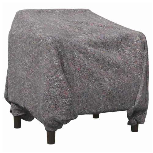 VidaXL vidaXL Moving Blankets 5 pcs Grey 150 x 200 cm Fabric 2