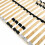 VidaXL vidaXL Slatted Bed Base Brown 90 x 190 cm Solid Beech Wood 5