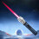 (Blue) Lightsaber Style Kitchen Torch Lighter With Adjustable Flame Butane Refillable Design For Cooking Baking And Culinary Use 5