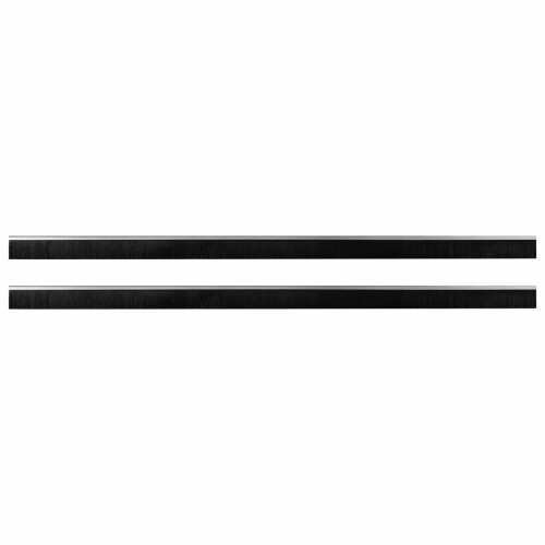 VidaXL vidaXL Selbstklebende Türbürstendichtungen 2 stk. Silber 100 cm 1