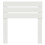 VidaXL vidaXL Headboard White Engineered wood 4
