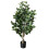 Leaf 100cm Premium Artificial Ficus Twist Tree Copper Curve Planter 5