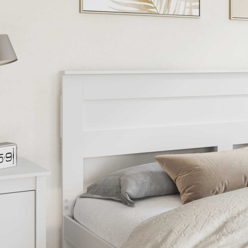 VidaXL vidaXL Headboard White Engineered wood 2
