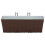 VidaXL vidaXL Railing 2 pcs 50 x 17 x 17 cm Metal 5